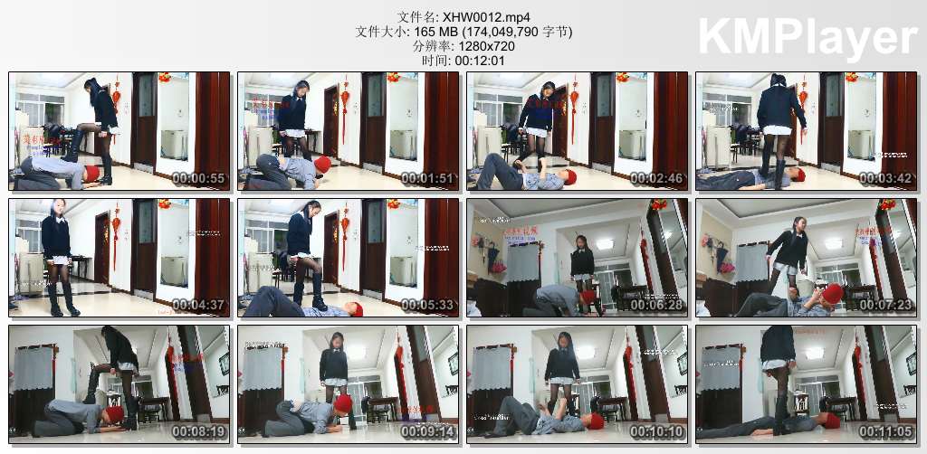 小黑屋0012_萝莉侑主制服劫逼迫其舔鞋践踏全身长靴遛狗羞辱.jpg