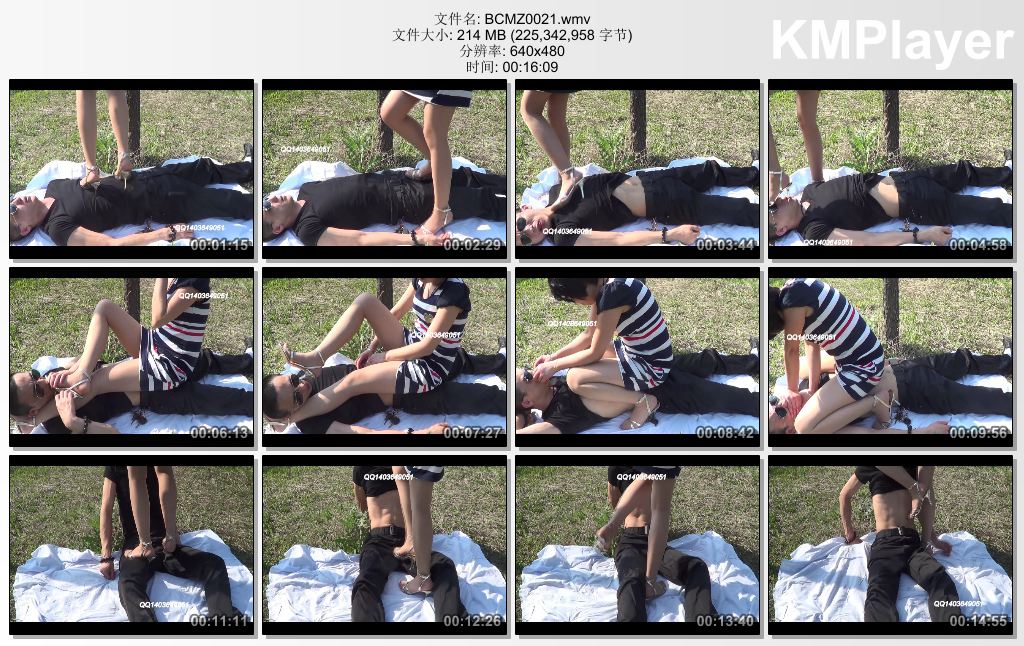 冰城玫姿0021_女皇户外肉丝高跟调教男M.jpg