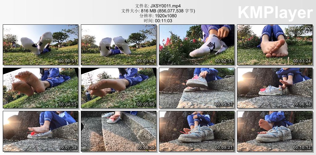 见新摄影0011_梦回学生时代 公园校服棉袜裸足.jpg