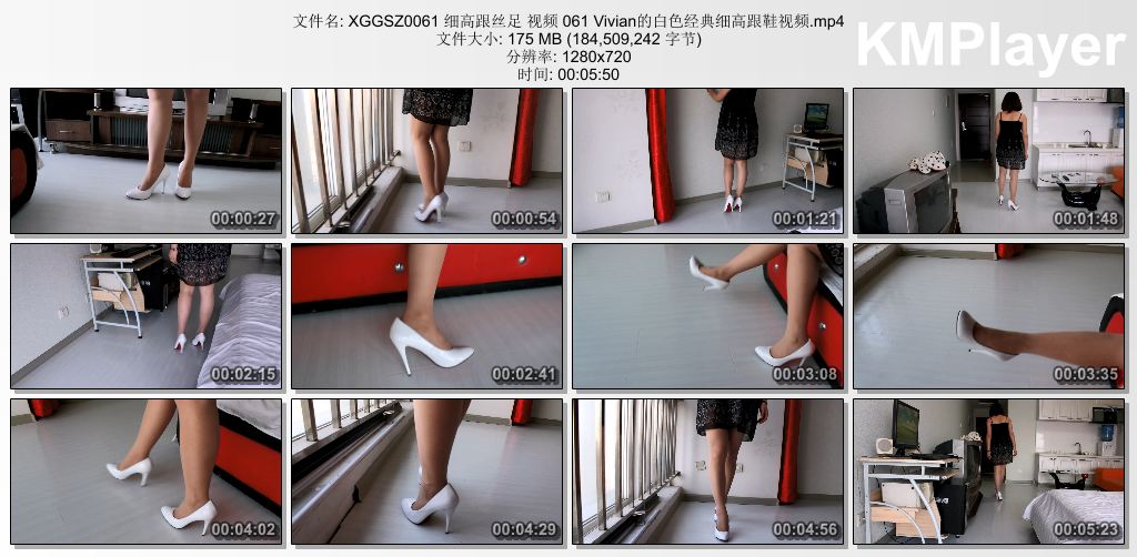 细高跟丝足视频0061_Vivian的白色经典细高跟鞋视频.jpg