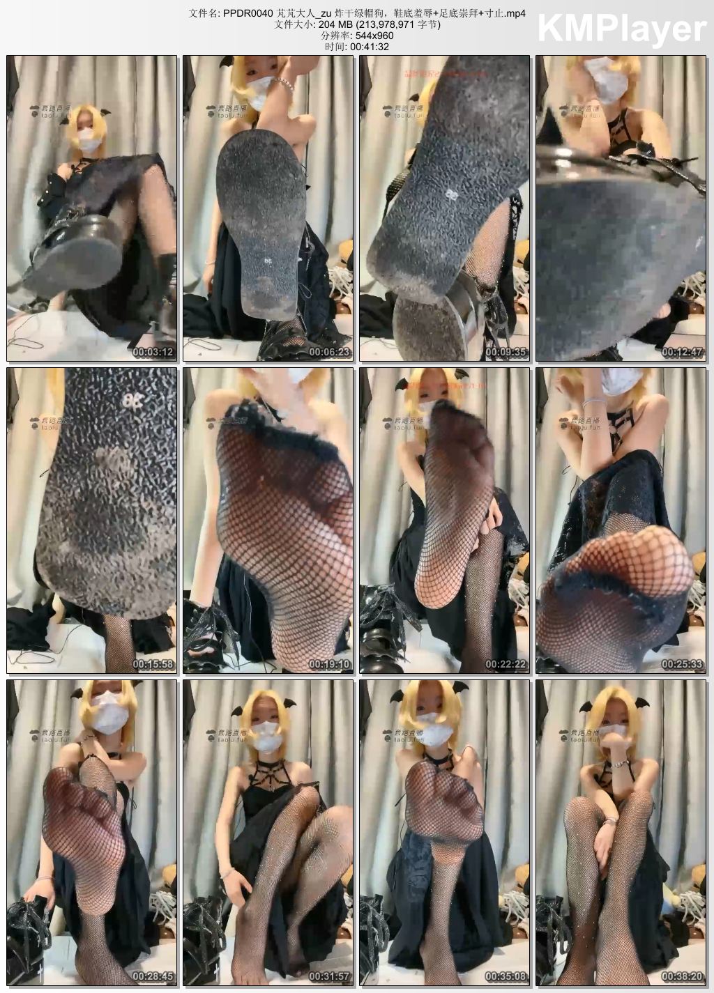 芃芃大人0040_榨干绿帽狗 鞋底羞辱 足底崇拜 寸止.jpg