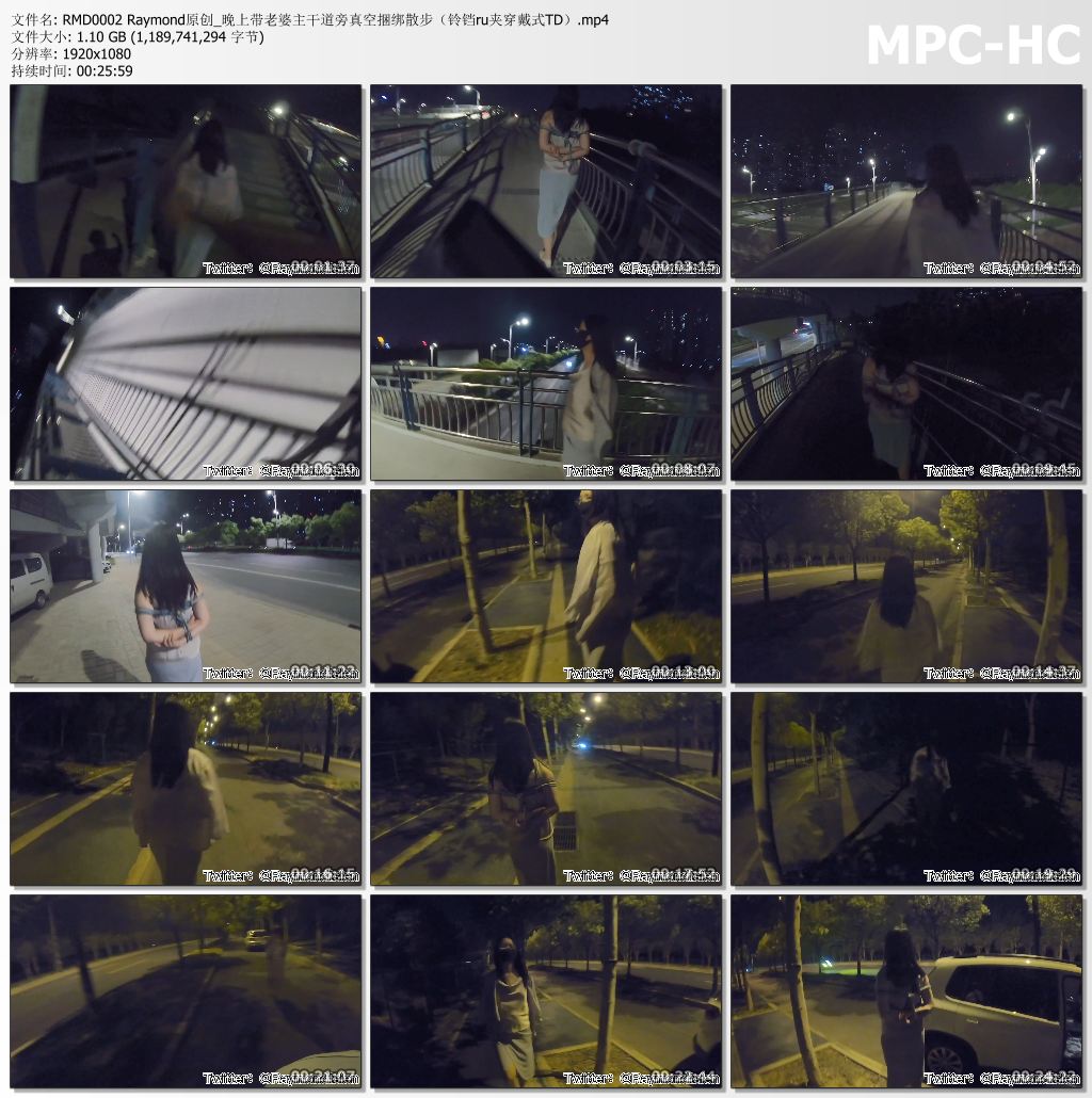 Raymond原创_晚上带着老婆在主干道旁真空捆绑散步.jpg