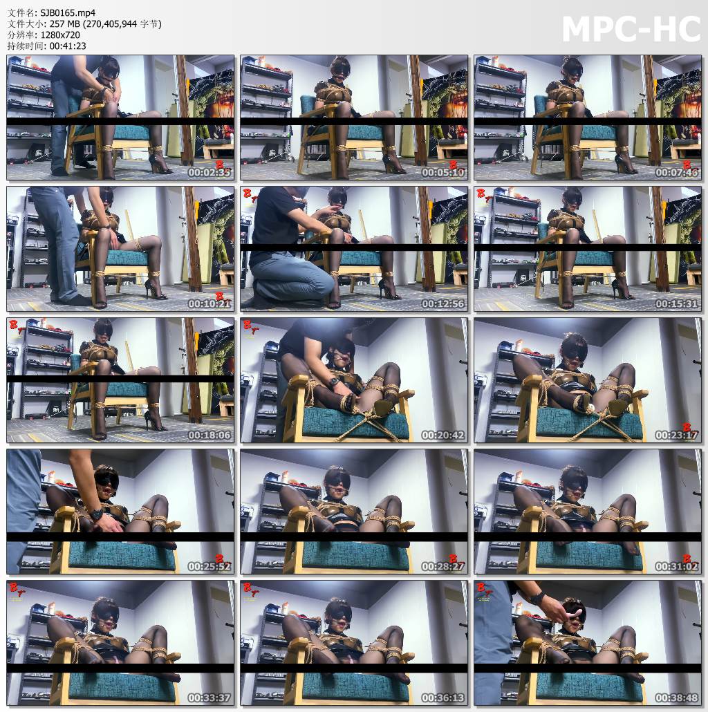 BondageTea绳精病_乖巧乳胶女孩被紧缚在椅子.jpg