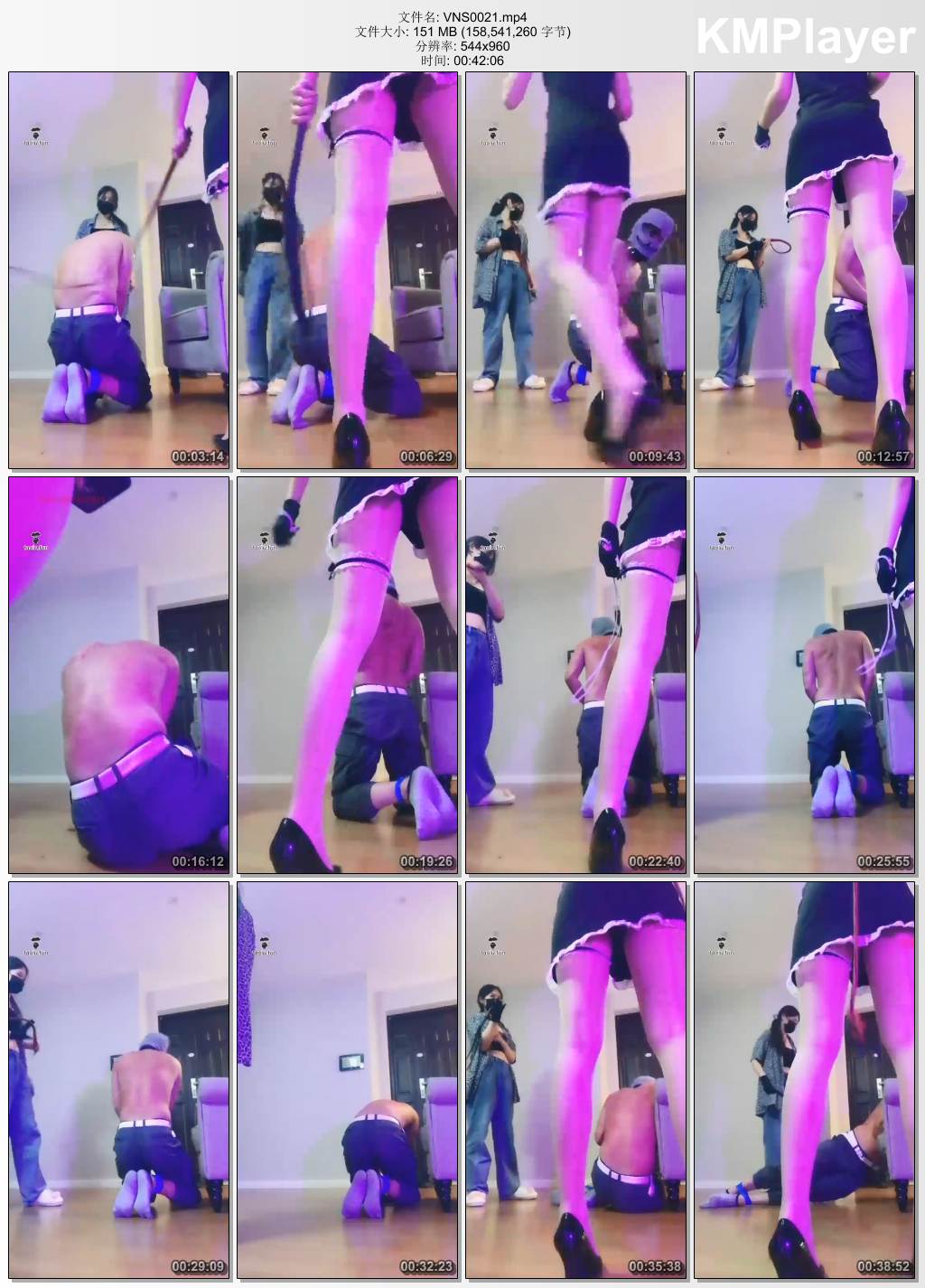 Vinnie维妮0021_双主训狗 抽死你个狗东西.jpg