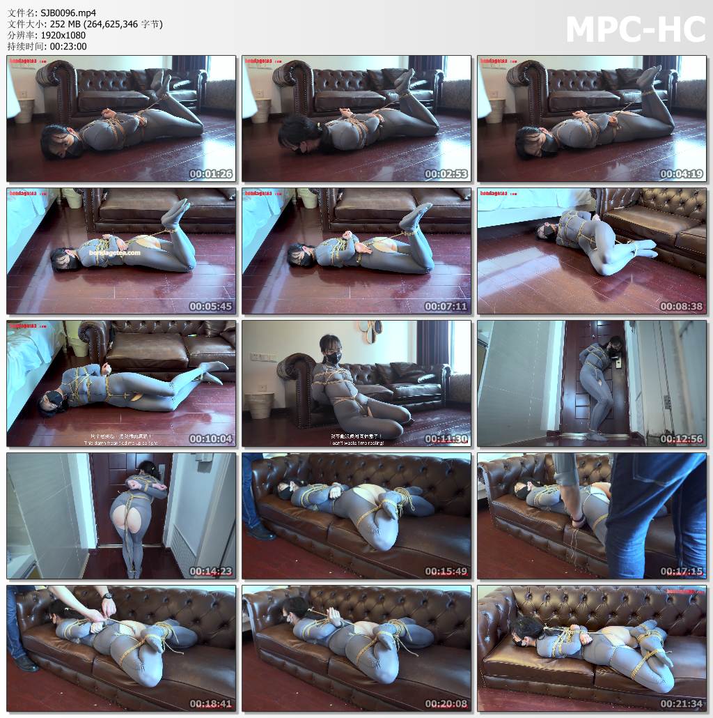 BondageTea绳精病_偷天陷阱Part2 女神偷趁大佬离开时拼命挣扎艰难尝试逃跑可差一点就成功.jpg